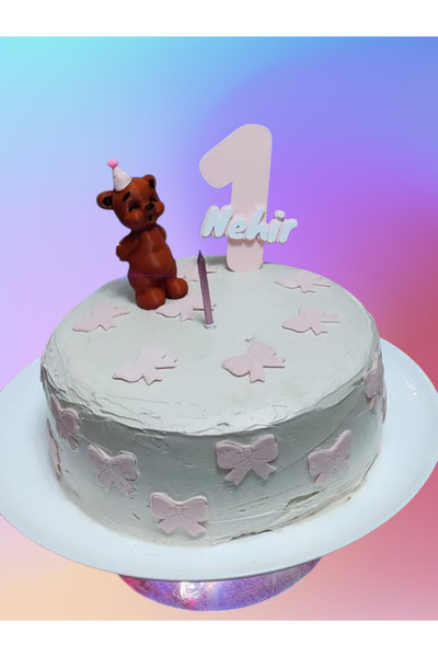 Meta3Dsolutions Mum Üfleyen Ayıcık Biblo 2 adet