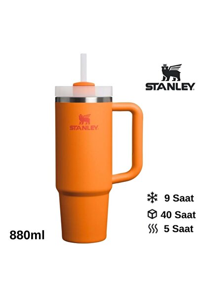 Stanley Quencher H2.O Flowstate™ Tumbler Pipetli Termos 0,89 Lt Cranberry