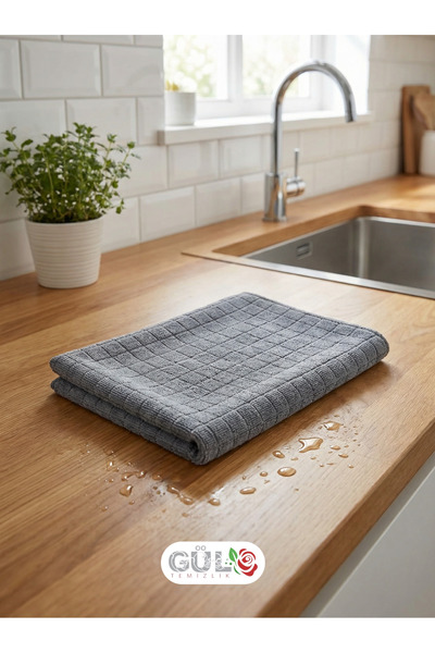 GÜL TEMİZLİK Mikrofiber Lüx Bez | 40 x 40 | Genel Temizlik Bezi