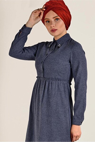 Alvina فستان من القماش الطبيعي 4569