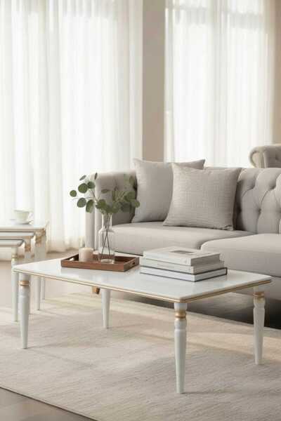 Akabesan Aksesuar Venüs Serisi Modern Tasarım Dikdörtgen 1. Kalite Kayın Ağac...