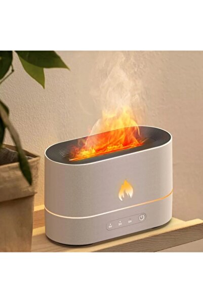 MİRLED AYDINLATMA Retro Şömine Görünüm Humidifier Buhar Makinesi Nemlendirici...