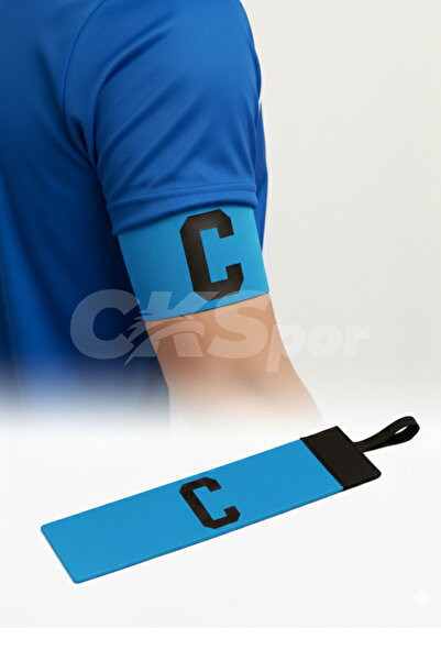 CKSpor Kaptanlık Pazubandı Futbol Kaptan Kolluğu Cırtlı Elastik Kaptanlık Bandı