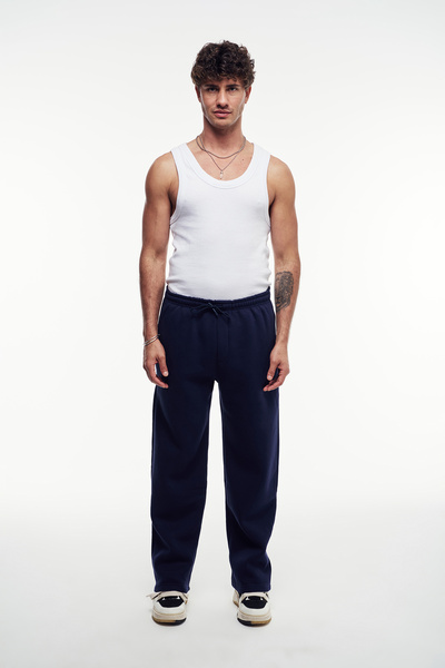 2512 Clothing Relaxed Fit Sweatpants with Tie-Up Waist