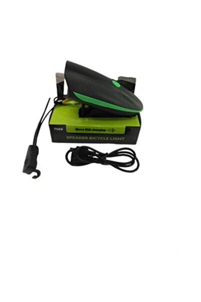 Genel Markalar BİSİKLET BİSİKLET KORNA FAR USB ŞARZLI (7588)