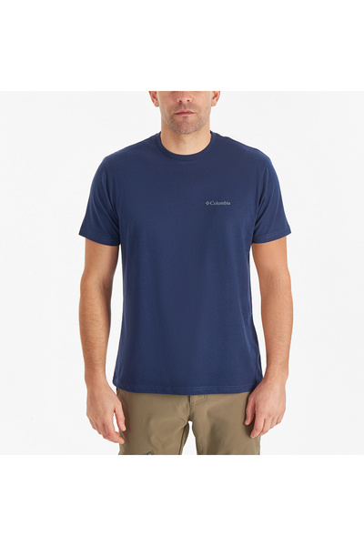 Columbia Мъжки тениски за външни дейности CS0282 CSC M BASIC SM LOGO BRUSHED SS TEE 9110151466