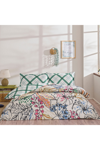 Taç Taç Greeny Seç&Ser Tek Kişilik Nevresim Takımı Yeşil