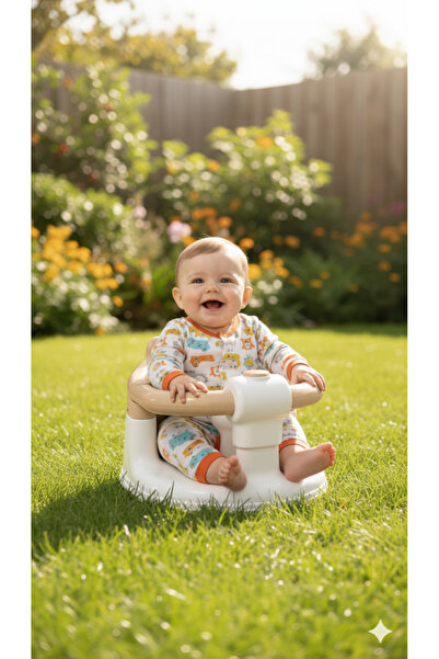 BebeMango 2'si 1 Arada Bebek Banyo ve Mama Oturağı Vantuzlu, Zemine Sabitlene...