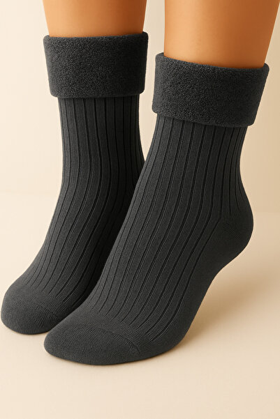 Katia&Bony Антрацит Хавлиени чорапи за момиче