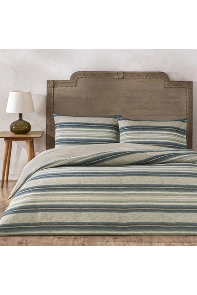 Taç Nores Ranforce Double Duvet Cover Set Blue