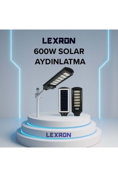 Lexron 600W Solar Aydınlatma