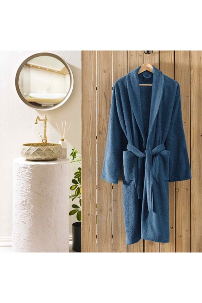 Taç Pamuk Şalyaka Bornoz Petrol