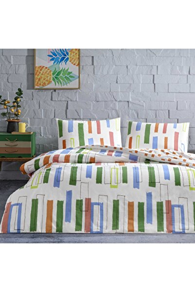 Taç Taç Legrand Ranforce Tek Kişilik Nevresim Takımı Yeşil