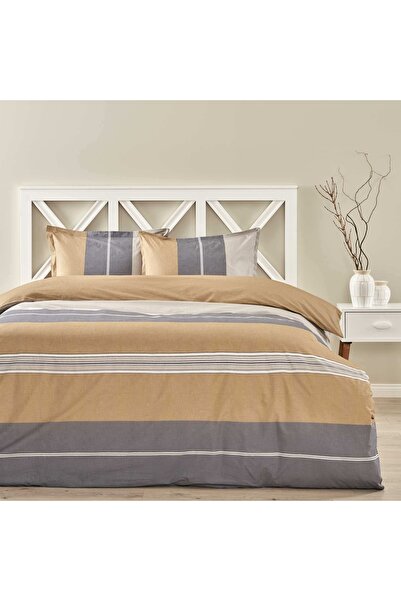 Taç طقم غطاء لحاف مزدوج من Vera باللون الرمادي