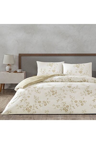 Taç Vellise Ranforce Çift Kişilik Nevresim Takımı Beyaz