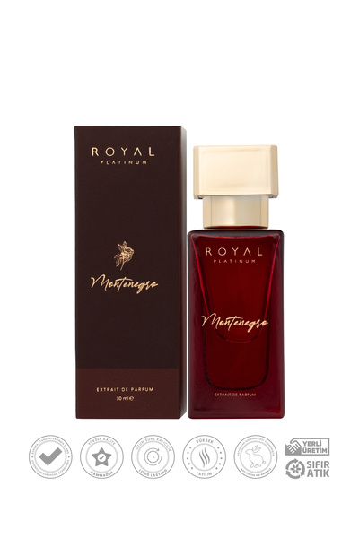 Royal Platinum Montenegro Unisex Parfüm EDP 30ml Şakayık - Bergamot - Portakal Çiçeği Çiçeksi Seri