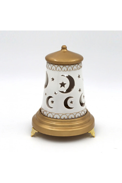 casa rosa poly incense burner With Islamic engraved