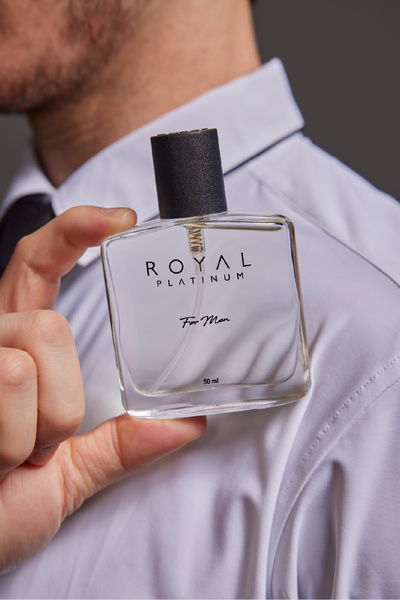 Royal Platinum Erkek Parfüm Edp 50ml Odunsu - Gurme - Sıcak Tatlı Fındık M600