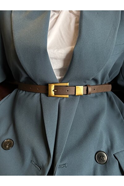 LİA KEMER Lava Classic Pattern Curea antică pentru femei, cu cataramă, curea ...