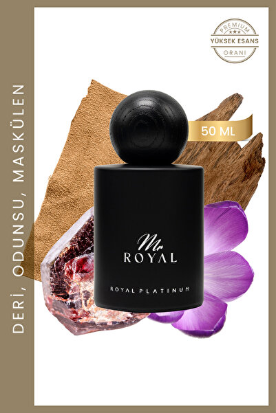Royal Platinum Mr.Royal 50 Ml Parfüm Safran Odunsu