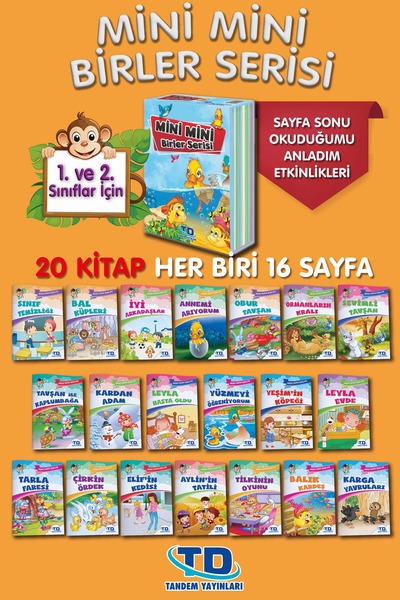 Tandem Yayınları Mini Mini Birler Serisi 20 Kitap