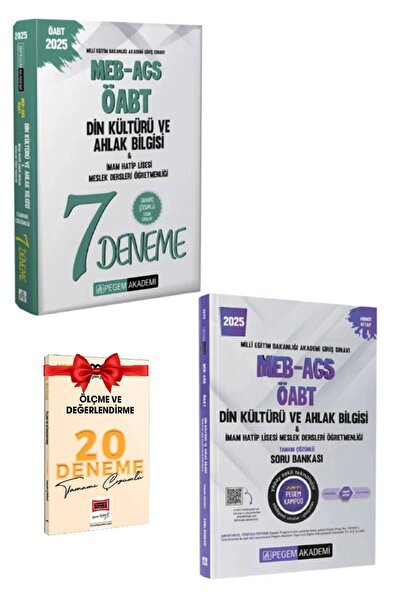 Pegem Akademi Yayıncılık 2025 Pegem MEB AGS ÖABT Din Kültürü ve Ahlak Bilgisi...