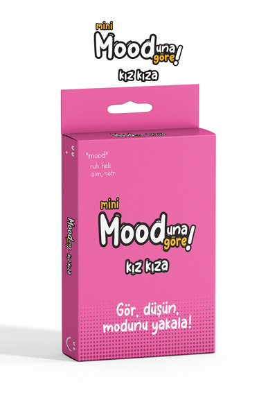 Zigzag Mooduna Göre Mini - Kız Kıza | Arkadaş & Aile İçin Kutu Oyunu | Kart Oyunu