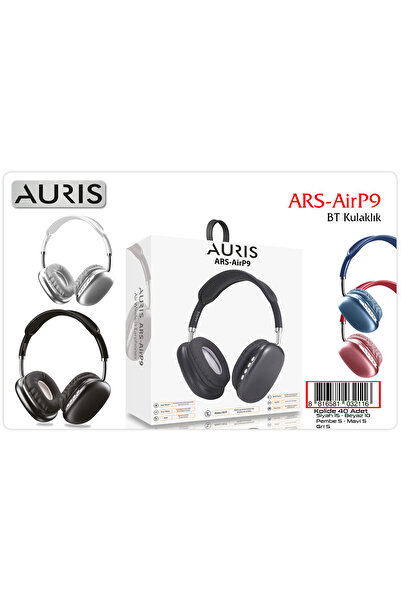 Auris ARS-AİRP9 Bluetooth Kablosuz Kulaküstü Kulaklık