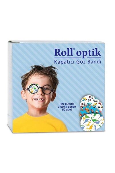 Roll Optik Kapatıcı Göz Bandı ( Erkek - Çocuk ) 50 Adt.