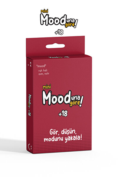 TOYZ PLAY Mooduna Göre Mini +18 | Çiftler için | Kart Oyunu