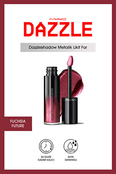 M.A.C Dazzleshadow Likit Göz Farı - Fuchsia Future