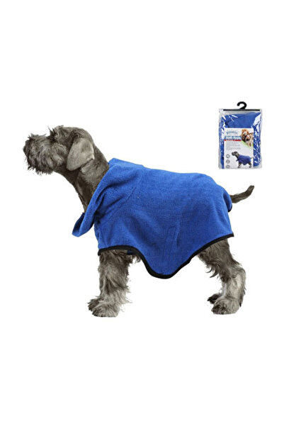 Pawise Dog Bathrobe Medium Blue 62X41 cm