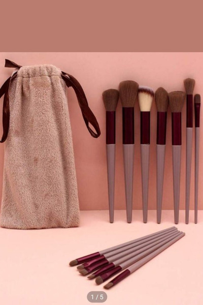 Lady Beauty 13 Lü Fırça Seti Pembe