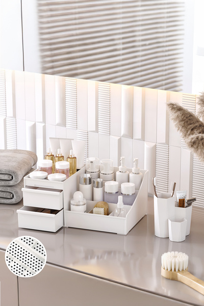 Pufwin Home Σετ καλλυντικών Sultan XL Drawer - Πινέλο μακιγιάζ πολλαπλών χρήσ...