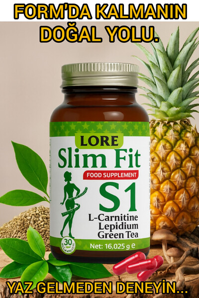 LoreLife LORE SLİM FİT S1 30KP ve LEDAX C 30 ŞASE