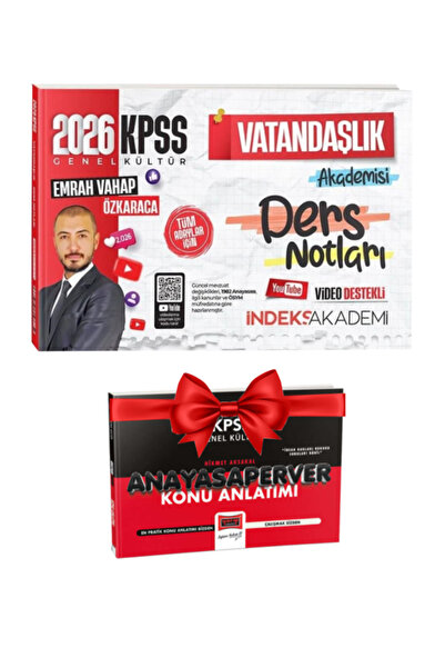 İndeks Akademi Emrah Vahap Özkaraca | 2026 KPSS Vatandaşlık Akademisi Ders No...