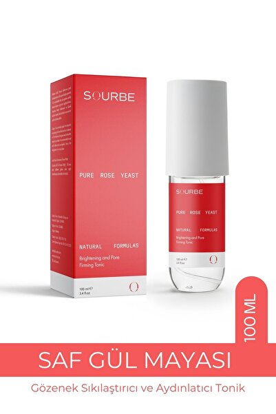 SOURBE Gül Mayası Suyu Aydınlatıcı Ve Gözenek Sıkılaştırıcı Tonik 100ml