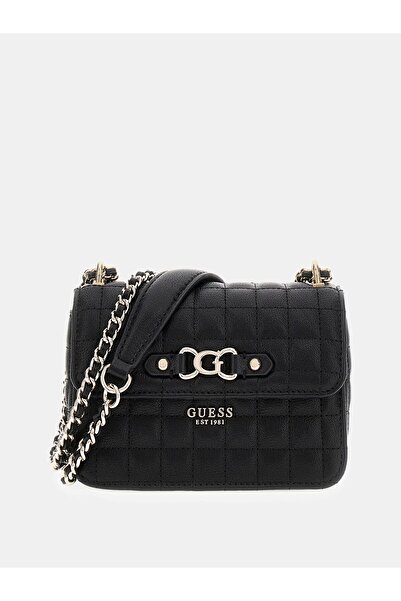 Guess Nadira quilted mini crossbody bag