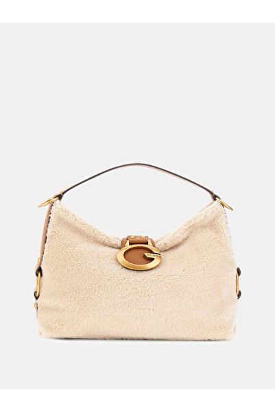 Guess Camden faux fur shoulder bag