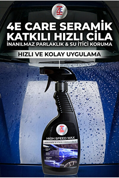 4E CARE Hızlı Cila Seramik Katkılı (Yüksek Parlaklık)