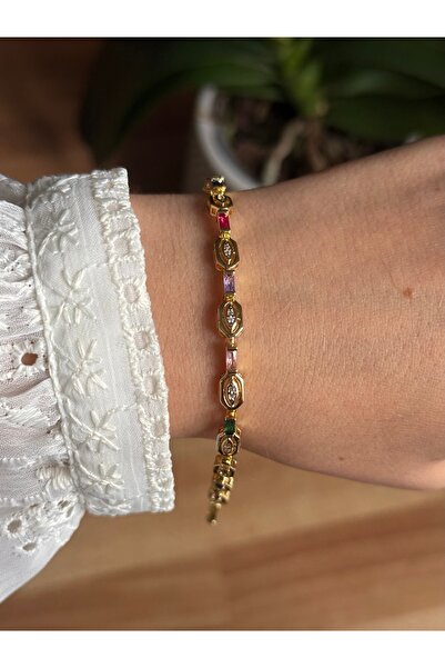 HOUSEKİ سوار أورا مرصع بالأحجار الملونة