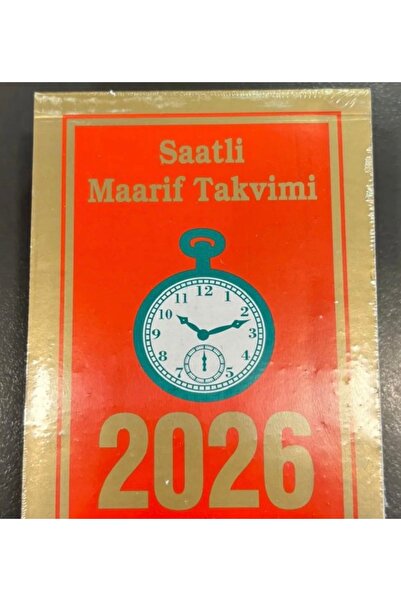 saatli maarif Duvar Takvimi Büyük 2026