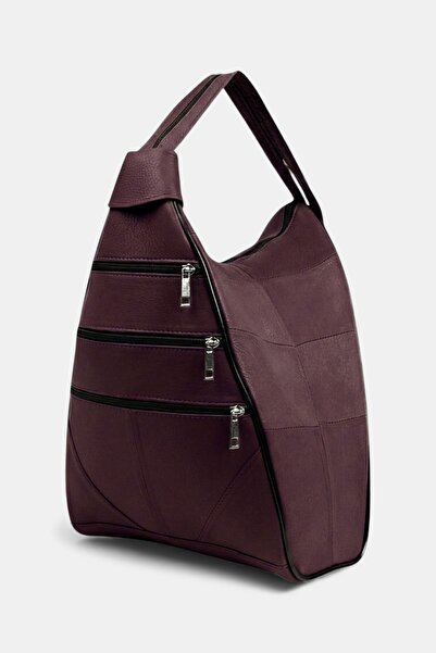 Lederax Genuine Leather Multi-Compartment Backpack and Shoulder Bag LD52