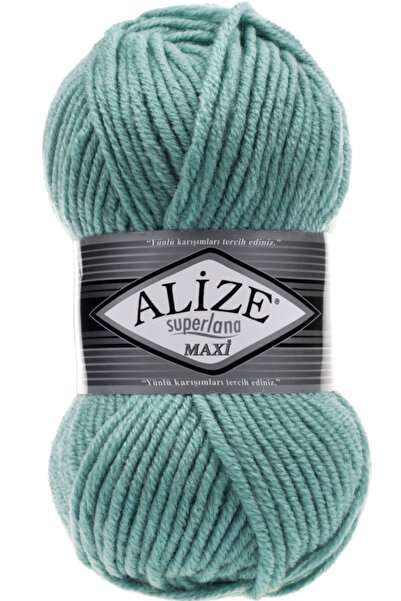 Alize Süperlana Maxi groasă fire de tricotat manual 463 Mint