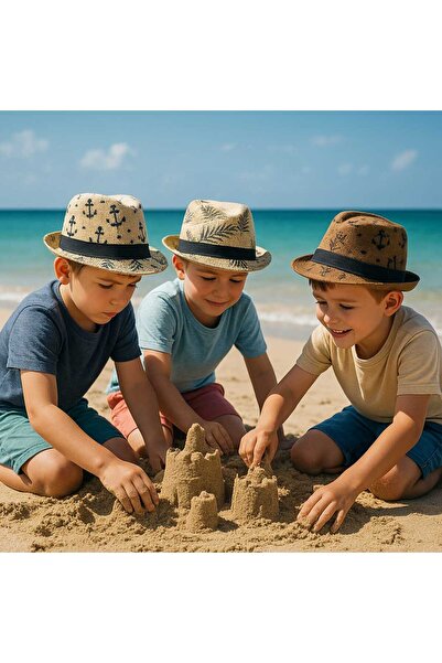 Prahar Printed Boy's Fedorah Hat