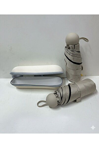 Aydın Şemsiye Özel Çantalı Kılıflı Kapsül Şemsiye, 8 Telli Mini Boy Çanta Boyu