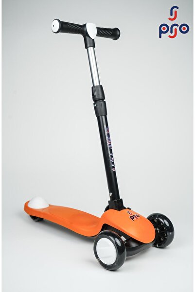 TOHA Pro Wheels Işıklı Katlanır Scooter – 3+ Yaş, LED Teker, Max 50 kg