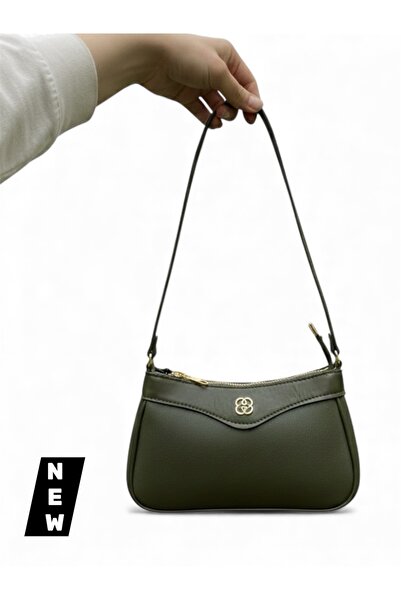 Madame Haki Yeşil Kadın Omuz Çantası