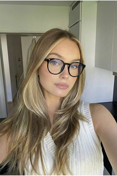 GlimmerGroove Siyah Mavi Işık Filtreli Ekran Gözlüğü