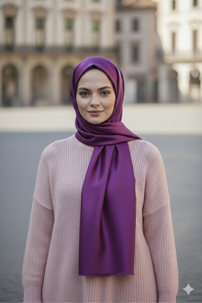 YAKUT Cashmere Double Color Gilded Soft Shawl 06